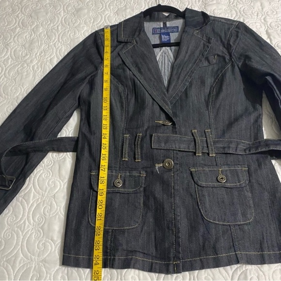 Baccini Jean Jacket Size Small - Picture 10 of 10
